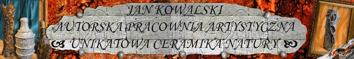 Projekt nagłówka na artystyczną stronę www - Ceramika Projekt nagłówka na artystyczną stronę www - Ceramika