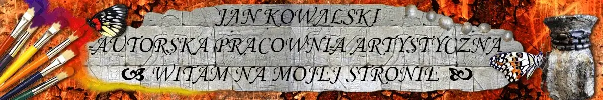 Projekt nagłówka na artystyczną stronę www - Strona główna Projekt nagłówka na artystyczną stronę www - Strona główna